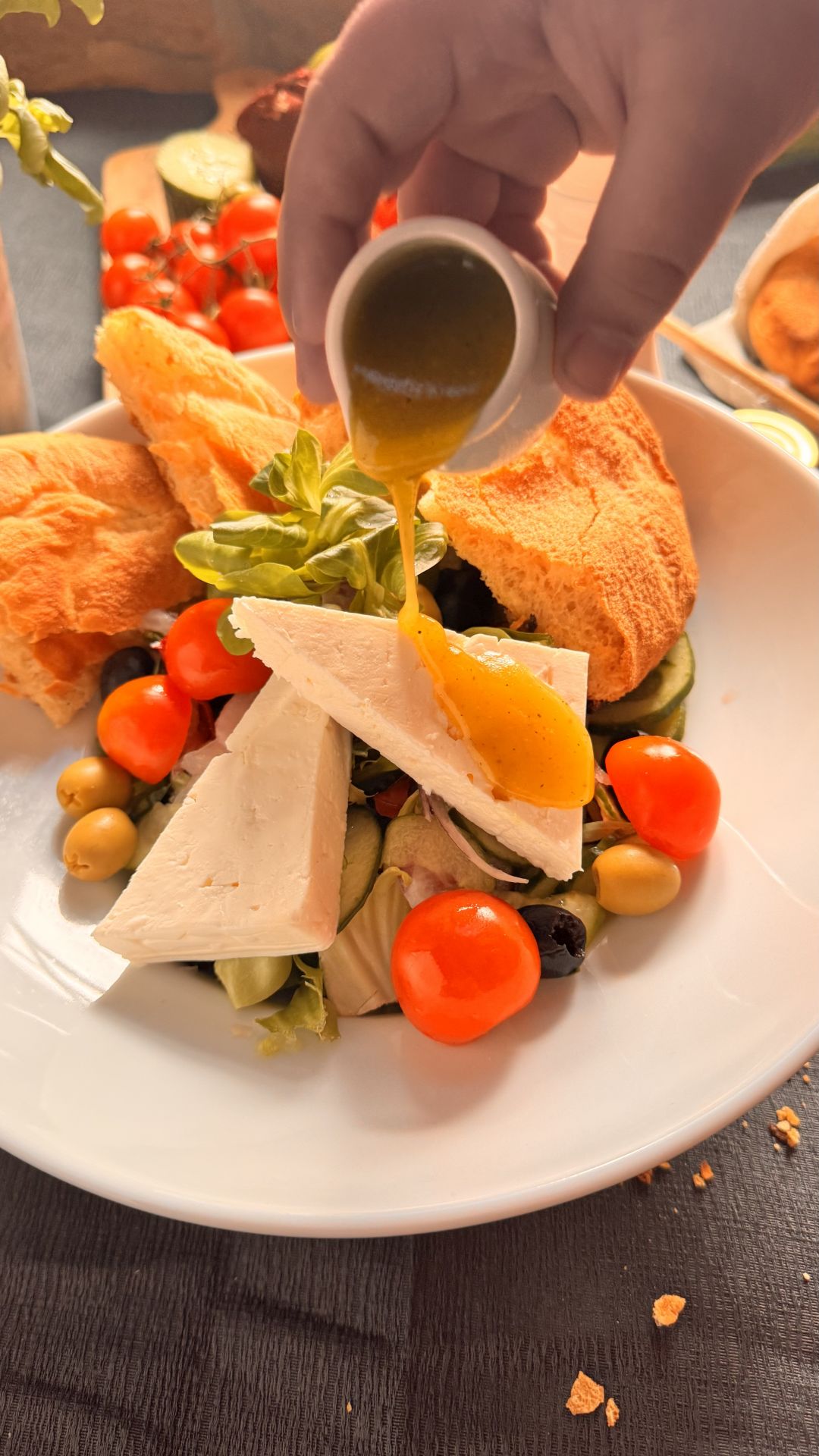 Ambrozja Pizzeria and Kebab - Nowy Wisnicz - salatka 09