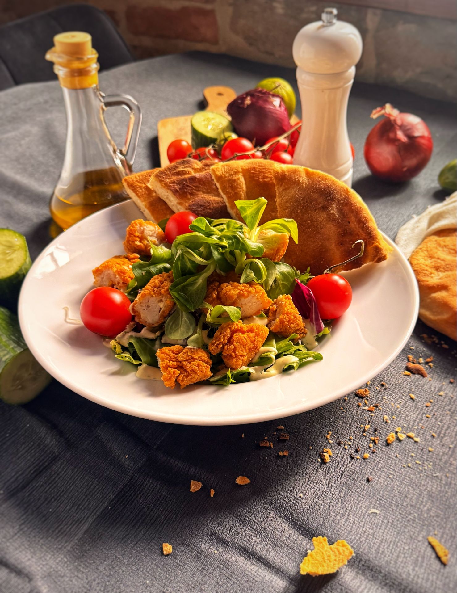 Ambrozja Pizzeria and Kebab - Nowy Wisnicz - salatka 11